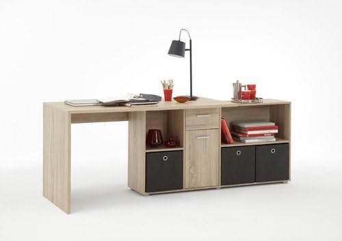 Executive Table with Drawer Pedestal & Openable shutter -