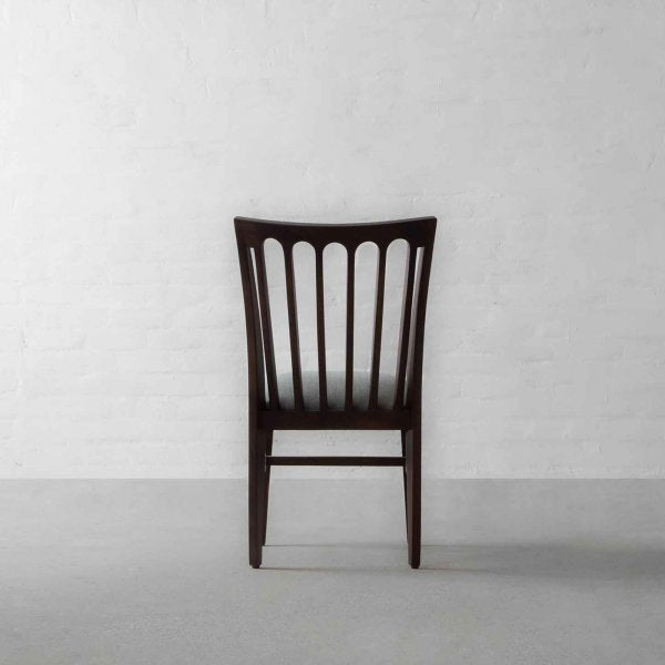 Fabric Dining Chair with Wooden Frame Base -
