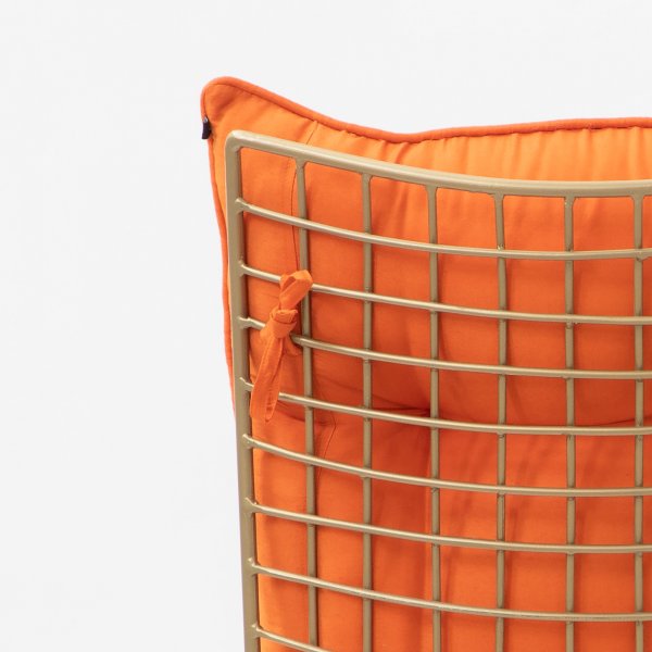 Fabric Dining Chairs with Steel Frame Base -