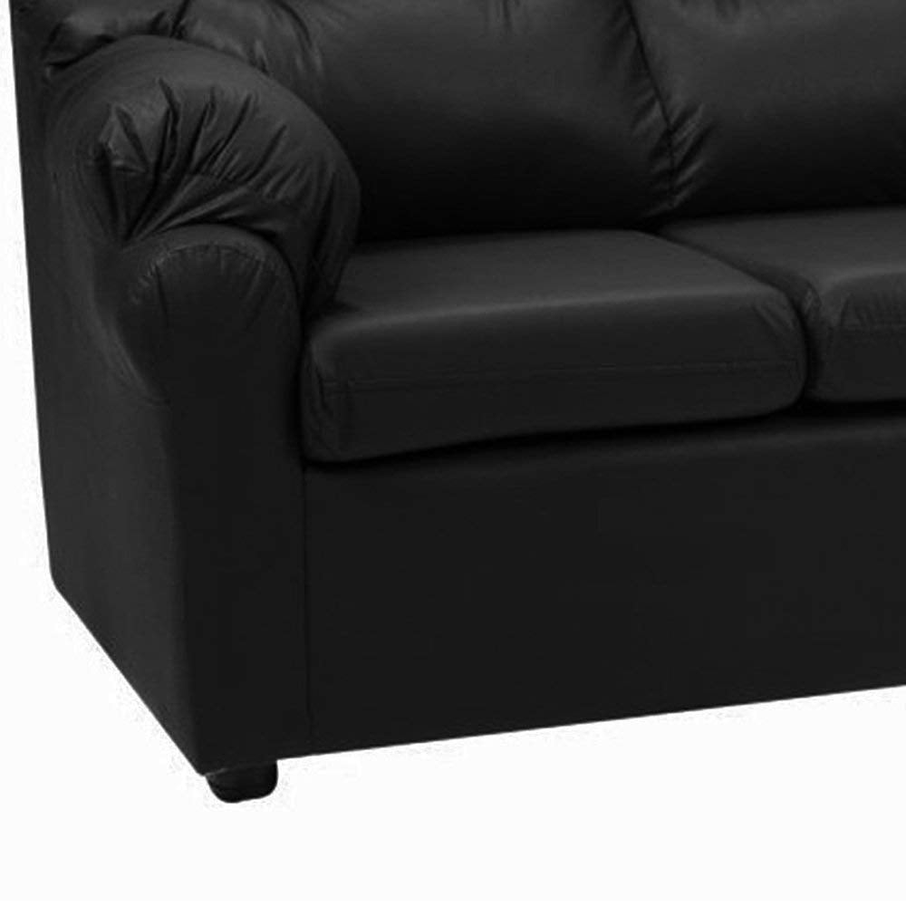 Five Seater Sofa Set With Solid Wooden Frame -