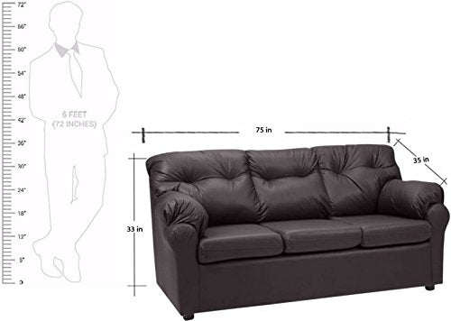 Five Seater Sofa Set With Solid Wooden Frame -