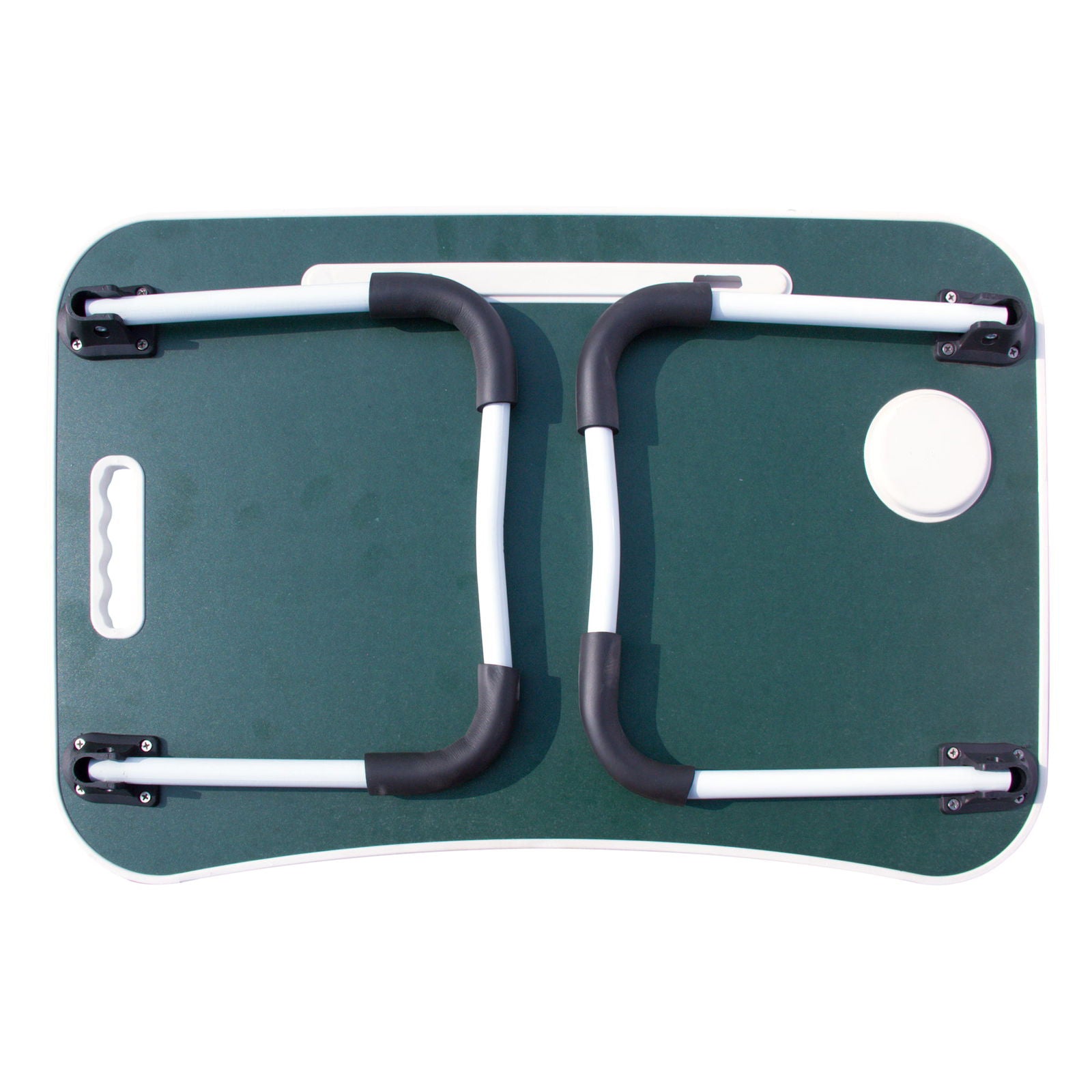 Foldable Laptop Table with Cup Holder and Tablet Groove Pack of 6 -