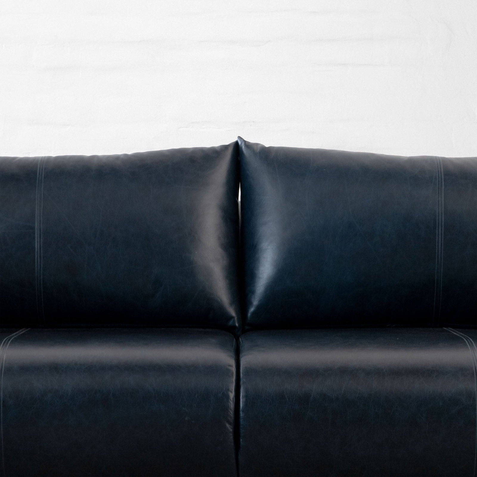 Four Seater Sofa Fabric Leather with Handcrafted Kiln-dried hardwood frame Antique Brass Polished Metal Legs -
