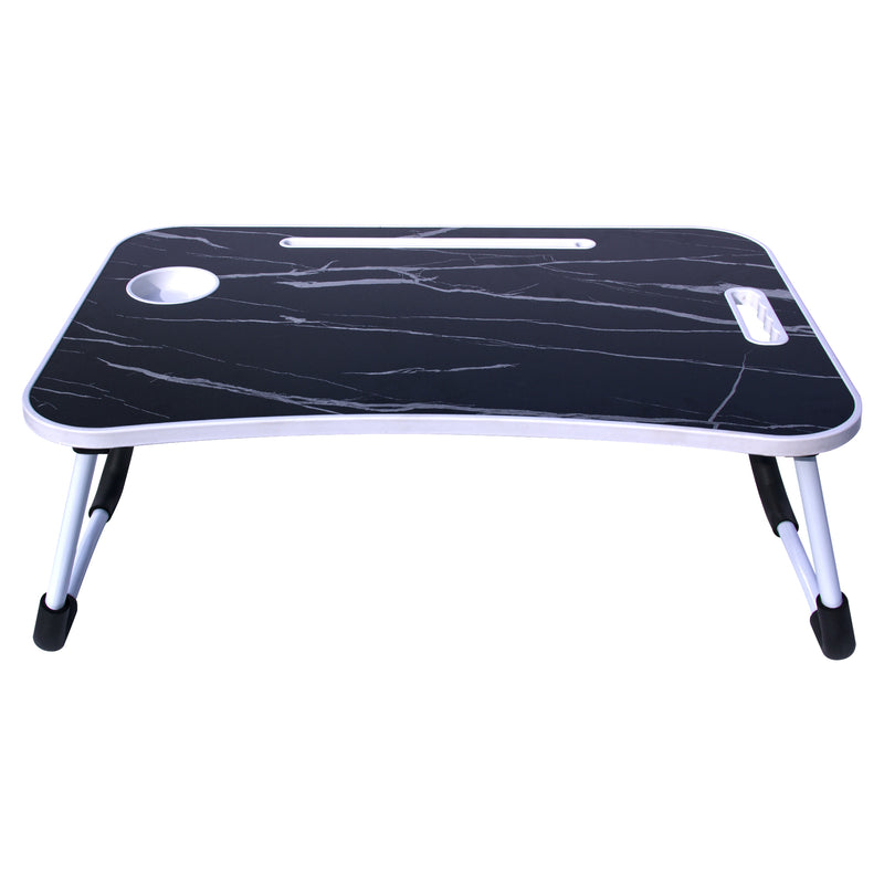 Foldable Laptop Table with Cup Holder and Tablet Groove Pack of 6