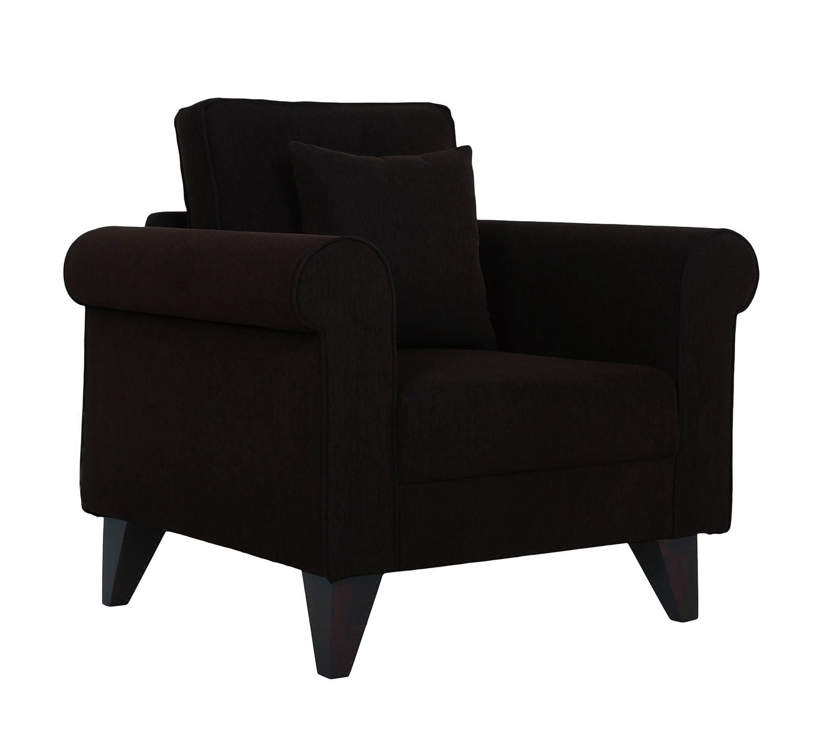 Fully Cushioned Lounge Chair with Cushion for Living Room -