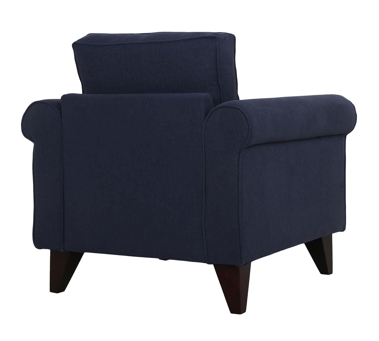 Fully Cushioned Lounge Chair with Cushion for Living Room -
