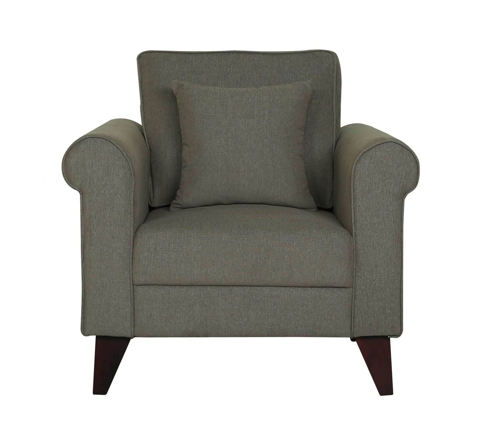 Fully Cushioned Lounge Chair with Cushion for Living Room -