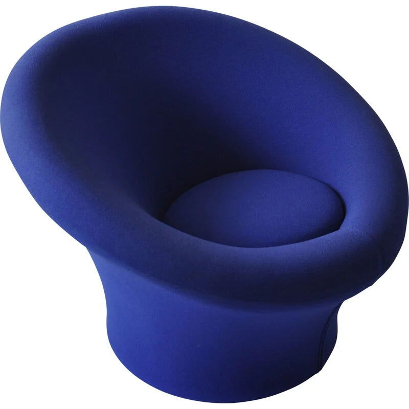 Fully Cushioned Velvet Pouffe with Wooden Frame -