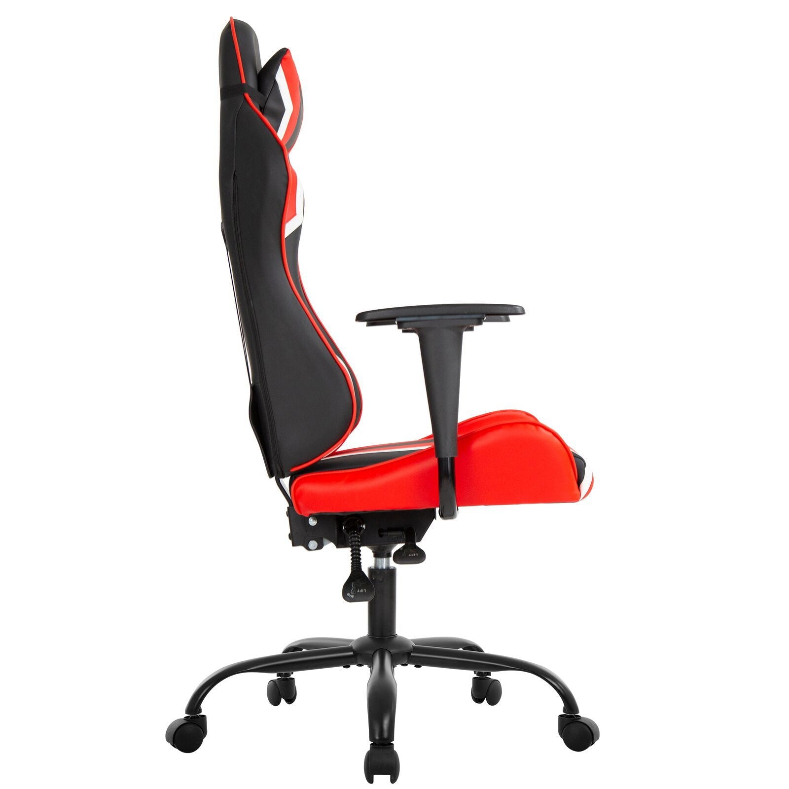 Gaming Chair with Metal Caster Swivel & Wheel Base -