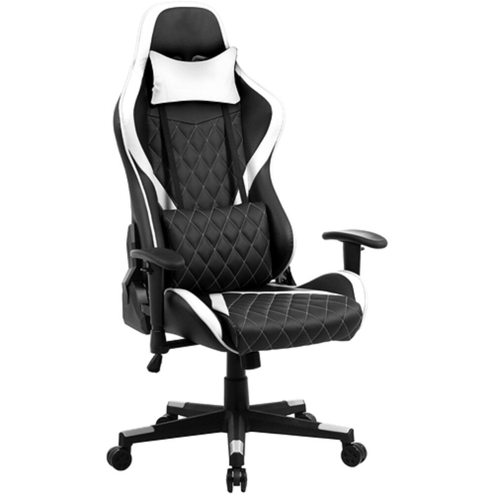Gaming Chair with Nylon Caster Swivel & Wheel Base -