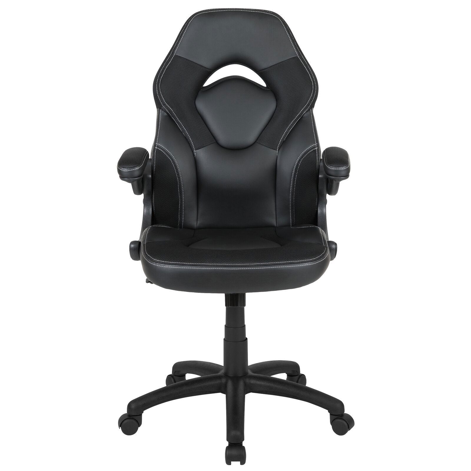 Gaming Chair with Nylon Caster Swivel & Wheel Base -