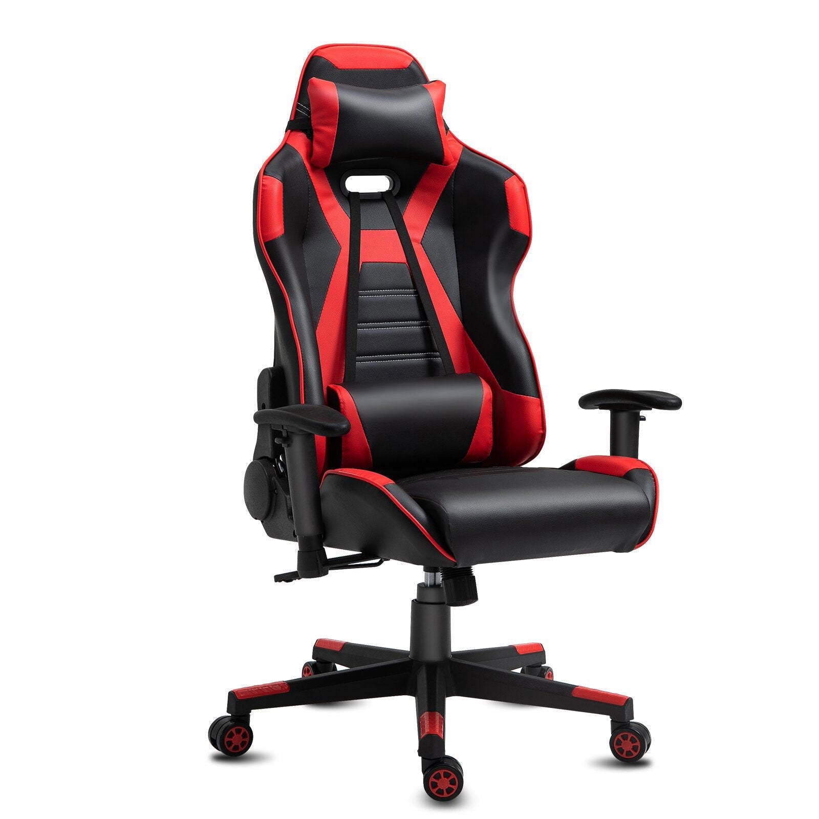 Gaming Chair with Nylon Caster Swivel & Wheel Base -
