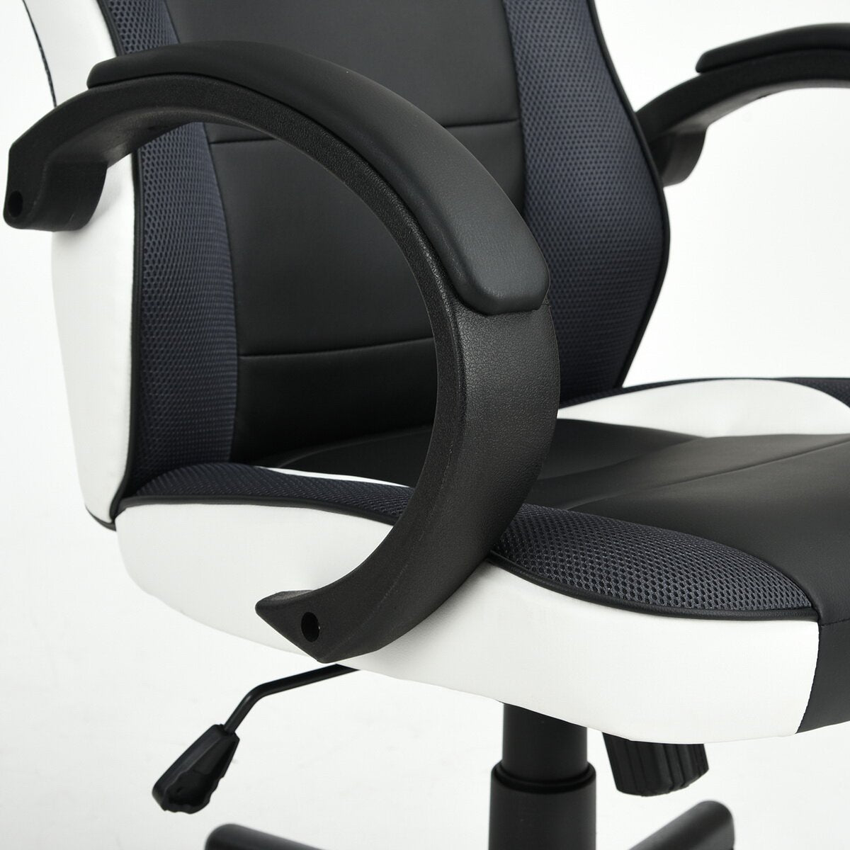 Gaming Chair with Nylon Caster Swivel & Wheel Base -