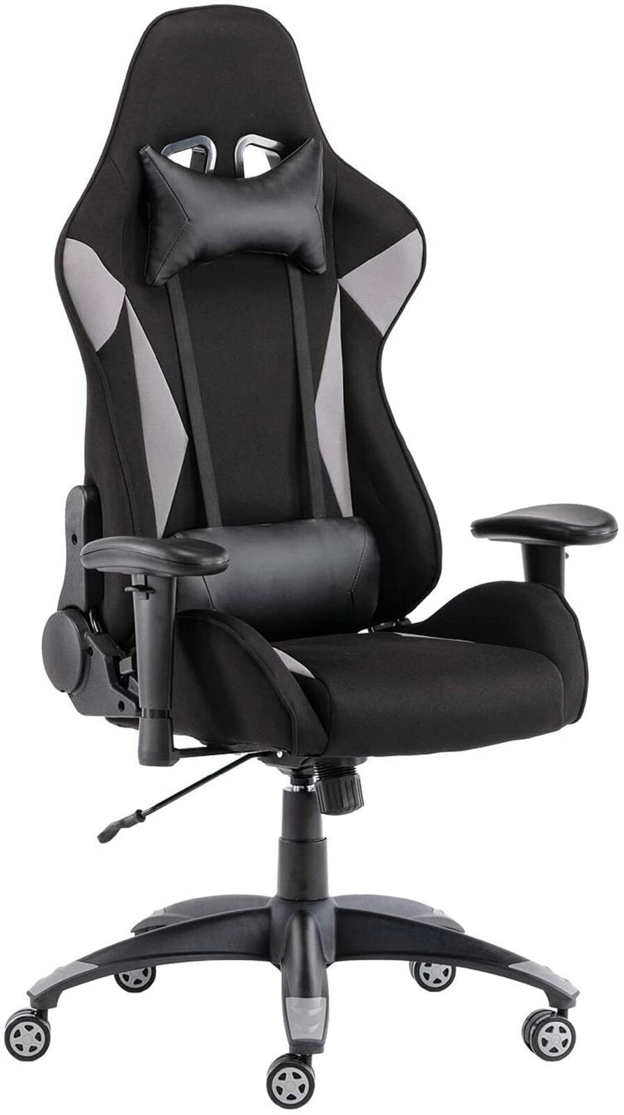 Gaming Chair with Nylon Caster Swivel & Wheel Base -