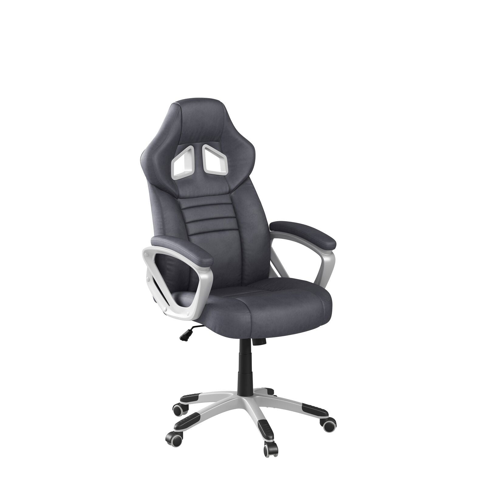 Gaming Chair with Nylon Caster Swivel & Wheel Base -
