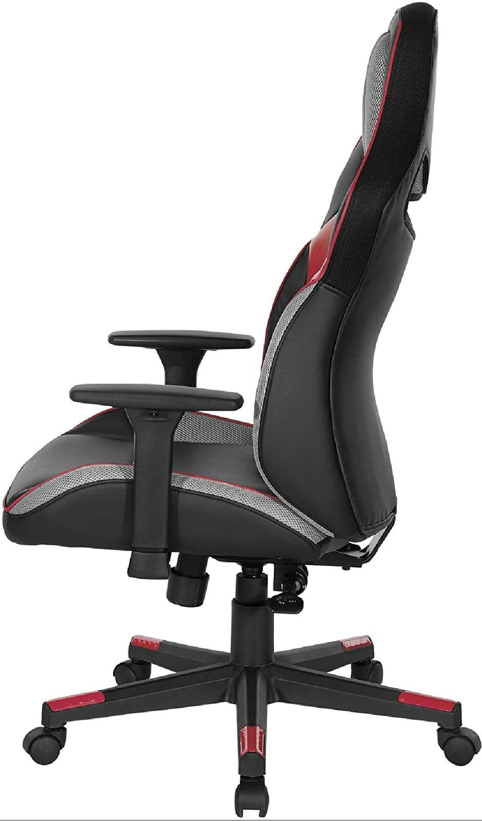 Gaming Chair with Nylon Caster Swivel & Wheel Base -