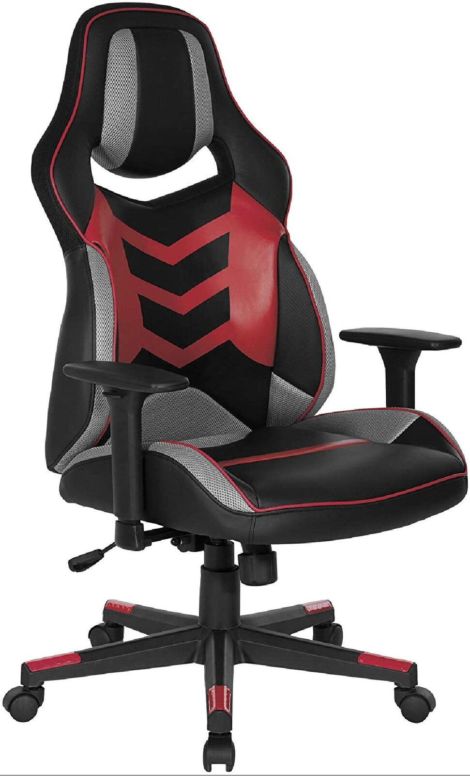 Gaming Chair with Nylon Caster Swivel & Wheel Base -