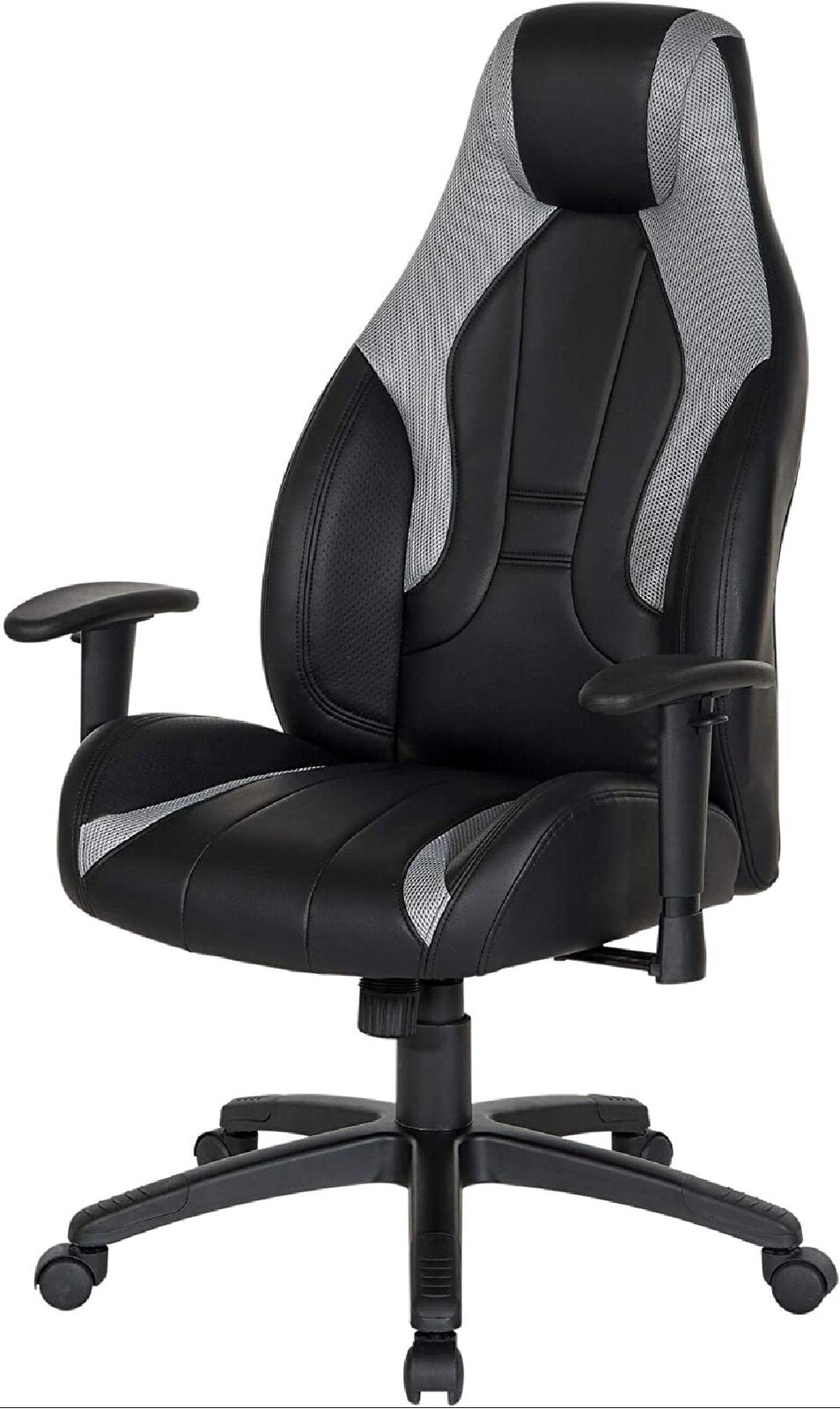 Gaming Chair with Nylon Caster Swivel & Wheel Base -