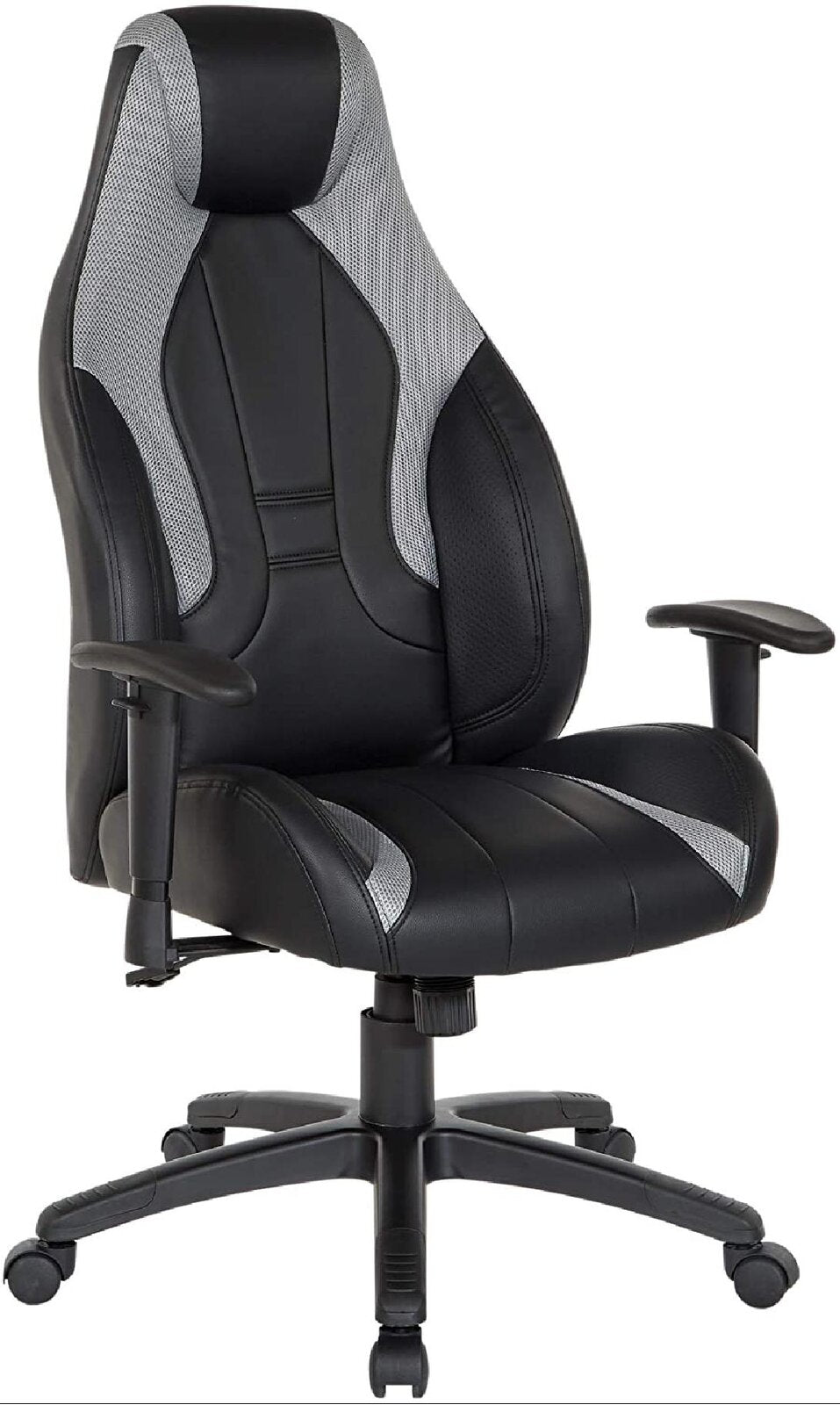 Gaming Chair with Nylon Caster Swivel & Wheel Base -