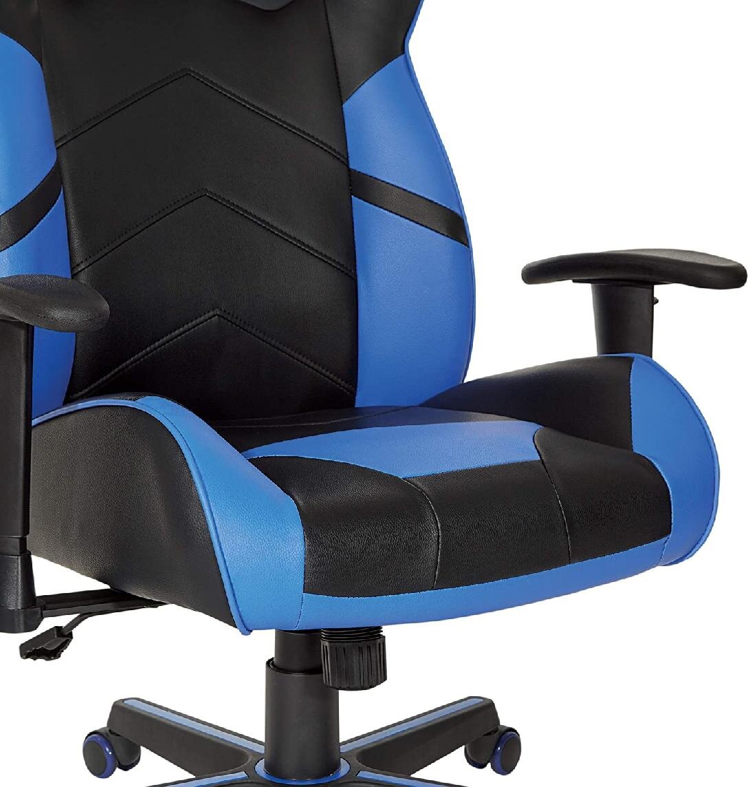 Gaming Chair with Nylon Caster Swivel & Wheel Base -