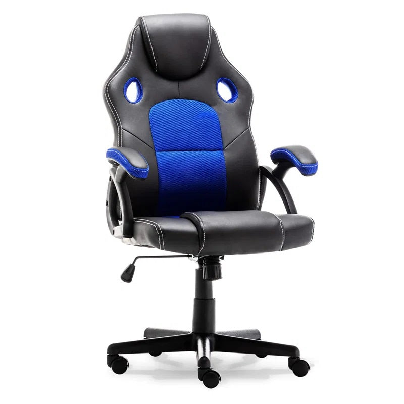 Gaming Chair with Nylon Caster Swivel & Wheel Base -