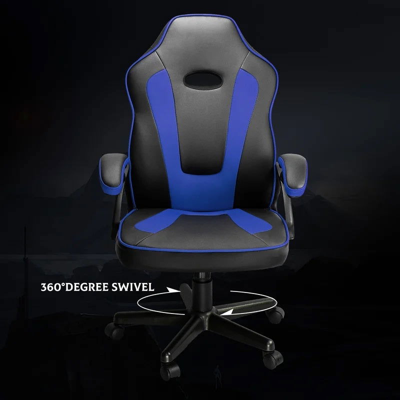 Gaming Chair with Nylon Caster Swivel & Wheel Base -