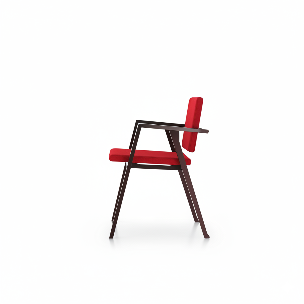 Modern Elegance Dining Chair: Comfortable Upholstered Seating for Stylish Home Furniture