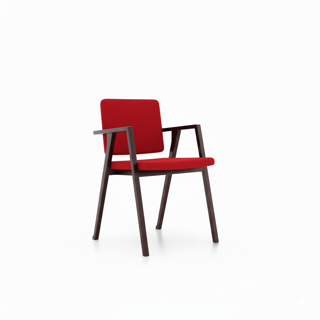 Modern Elegance Dining Chair: Comfortable Upholstered Seating for Stylish Home Furniture