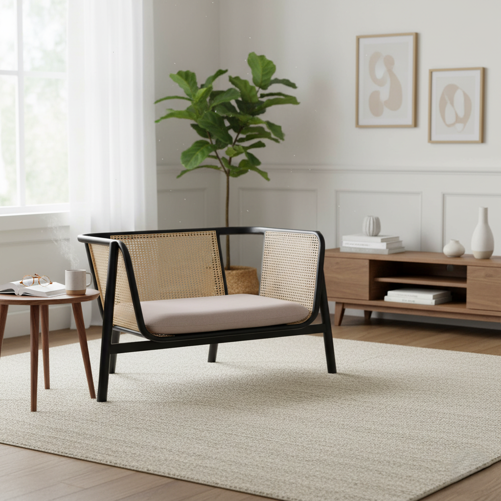 Outdoor Indoor Cane Chair