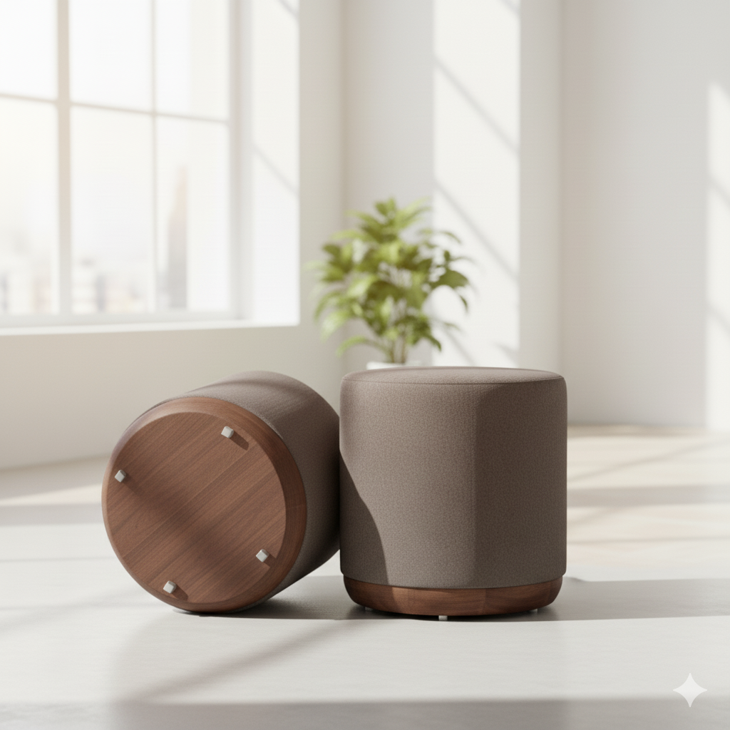 ফ্যাব্রিক গৃহসজ্জার সামগ্রী পাউফ