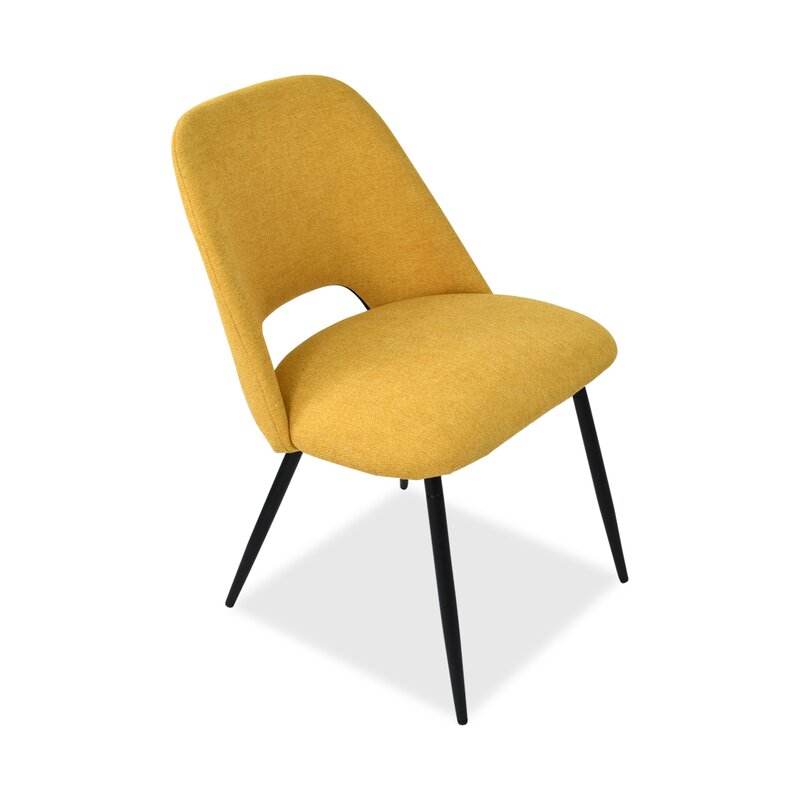 Modern Velvet Dining Chairs Set of 2 - Elegant Upholstered Accent Chairs with Sturdy Metal Legs for Kitchen & Living Room