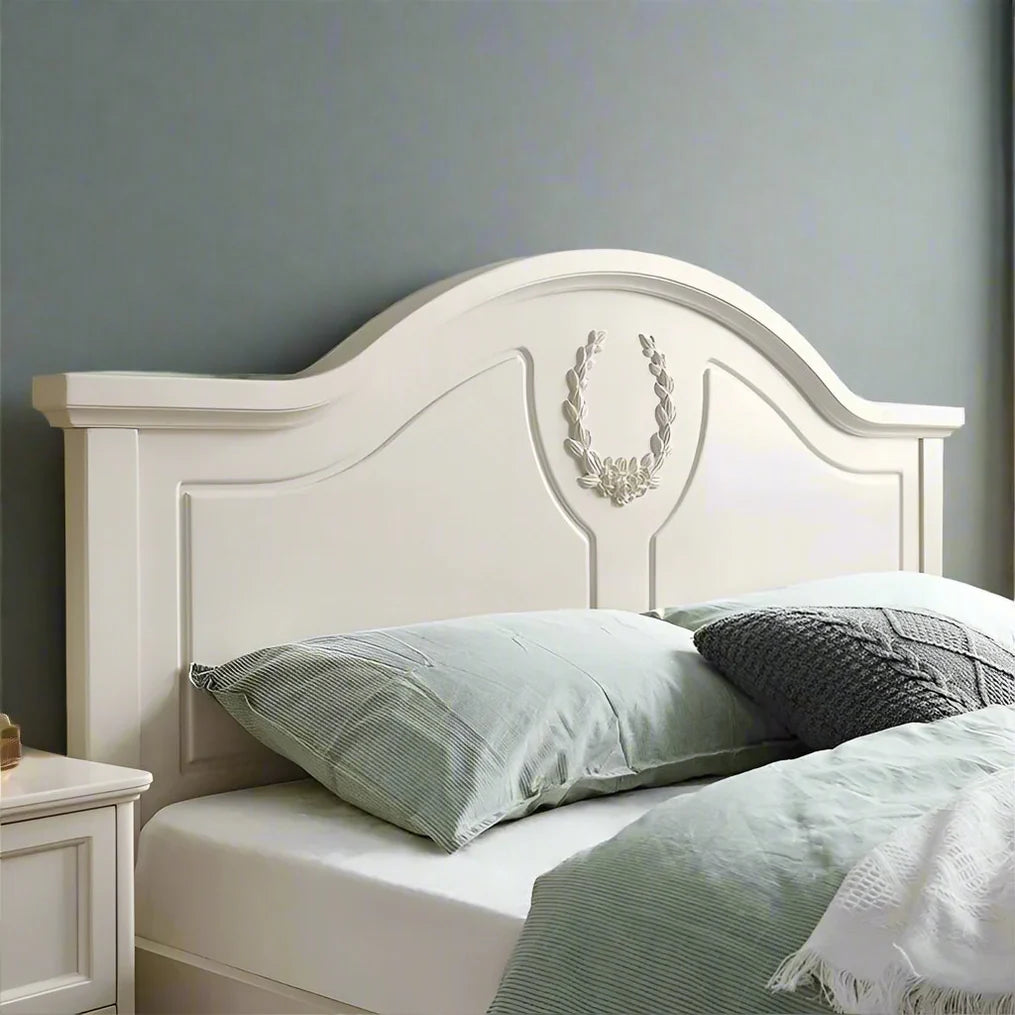 King Size Bed with Headboard Without Storage Made In Solid Sheesham Wood