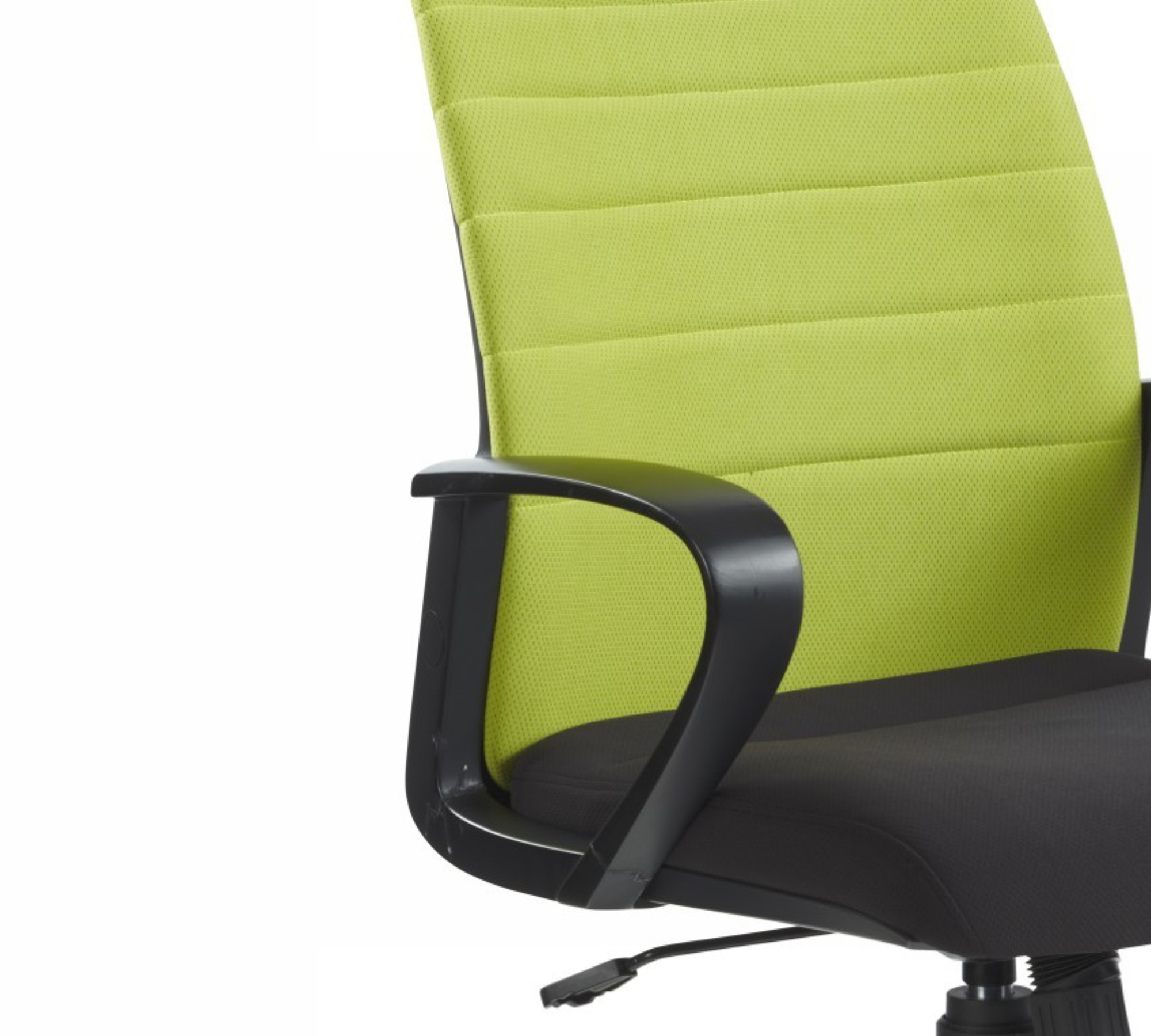 Executive Fabric Office Chair with Ergonomic Design, Cushioned Seat, Fixed Armrests, Swivel Base & Height Adjustment for Office and Workstation Use