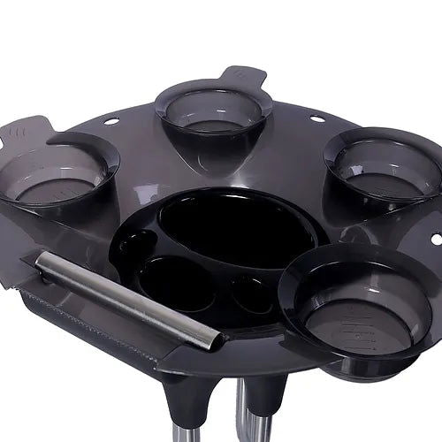 Hair Dyeing Bowl with Movable Stand (Pack Of 2 Pieces) -