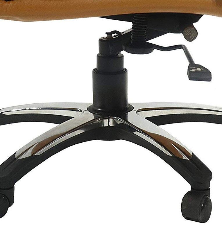 High Back DIrector Office Chair with Chrome Base -