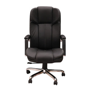 High Back Director Chair with Chrome Base