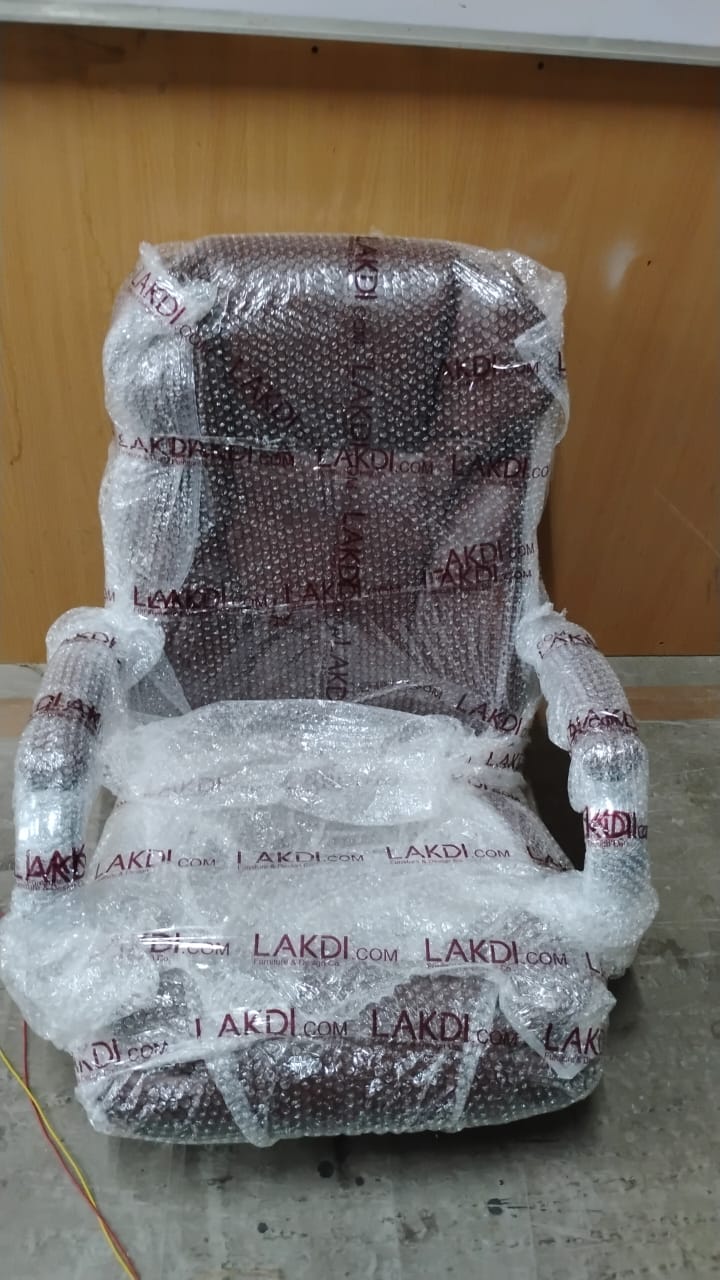 High Back Director Chair with Chrome Base -