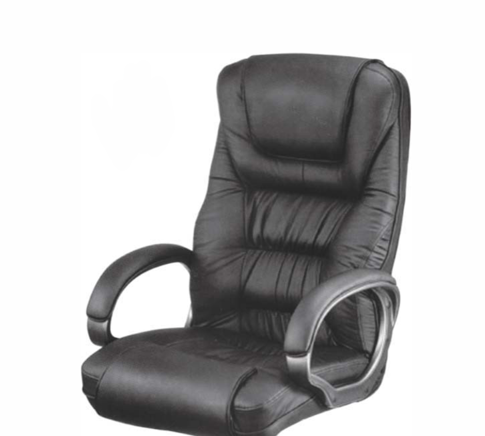High Back Director Chair with Height Adjustable Aluminum Base -