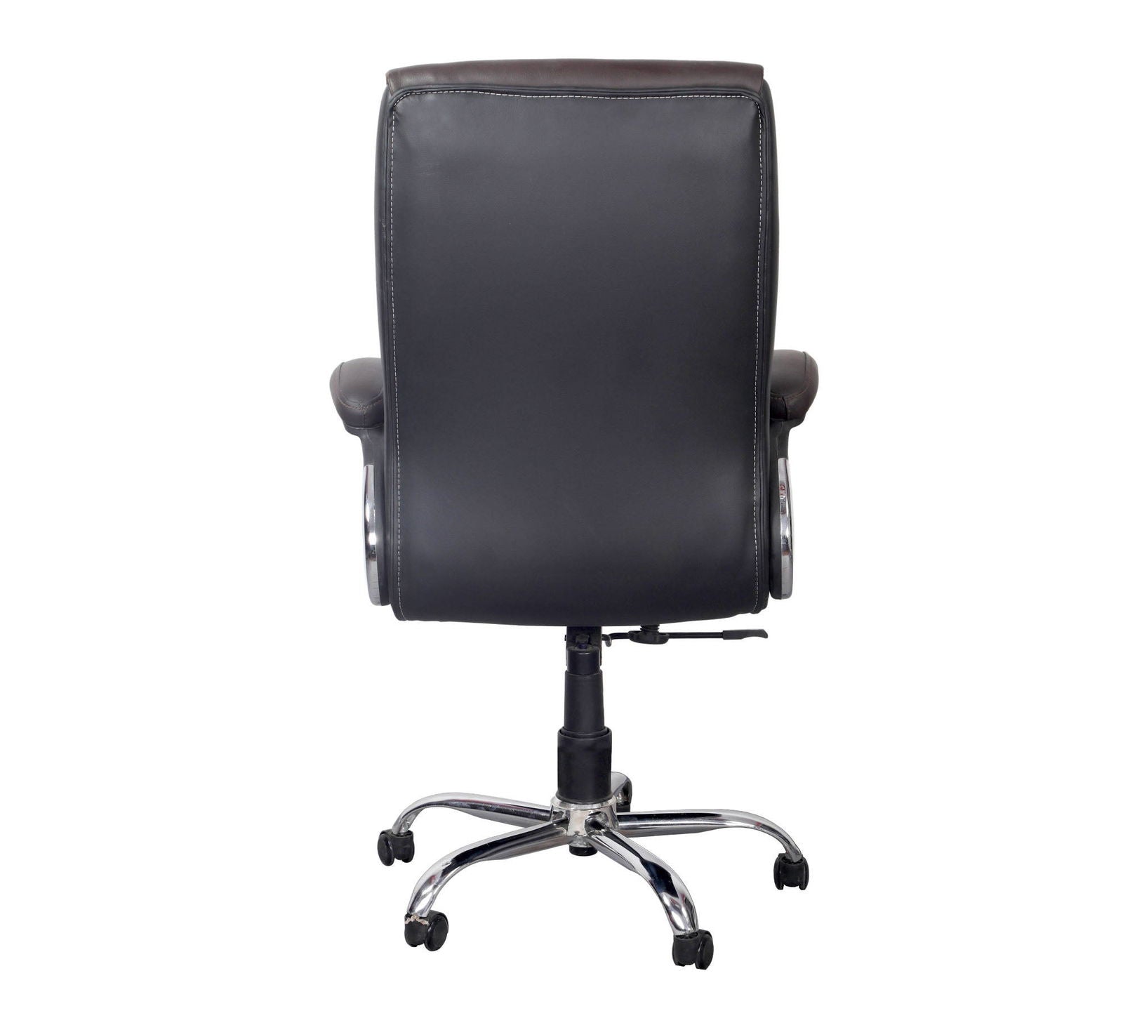 High Back Director Chair with Height Adjustable Chrome Base -