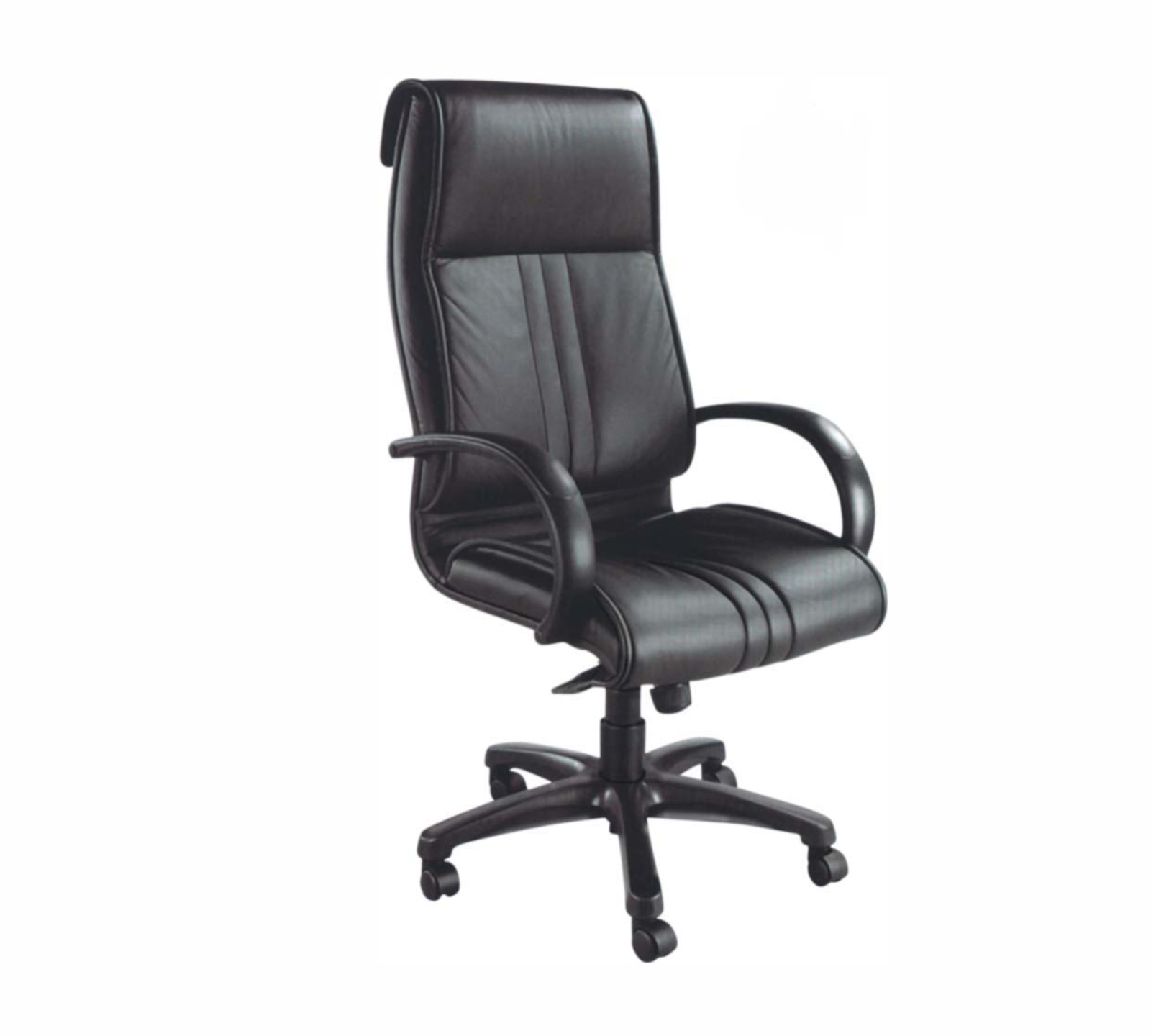 High Back Director Chair with Height Adjustable Nylon Base -
