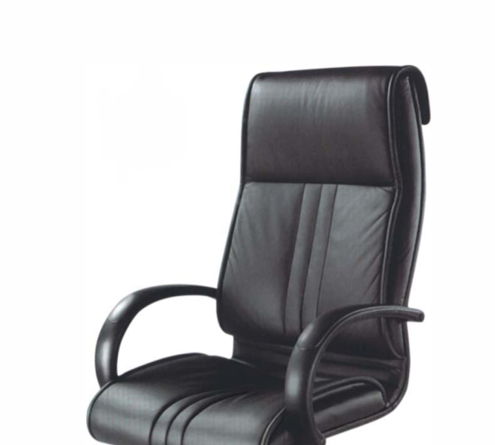 High Back Director Chair with Height Adjustable Nylon Base -