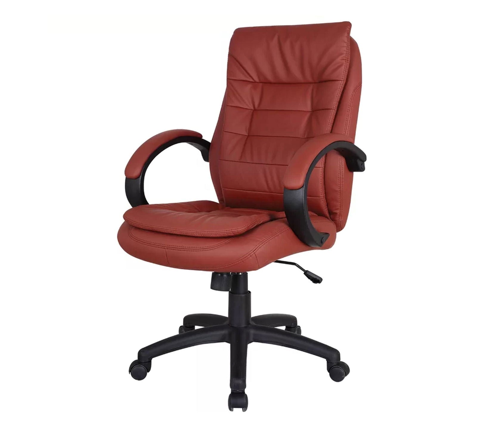 High Back Director Chair with Height Adjustable Nylon Base -