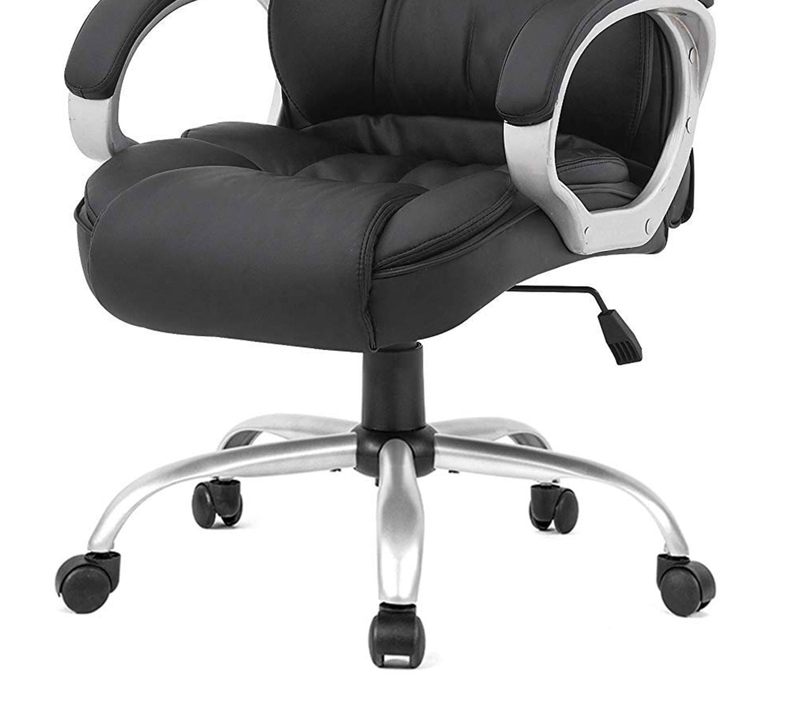 High Back Director Chair with Height Adjustable Wheels Base -