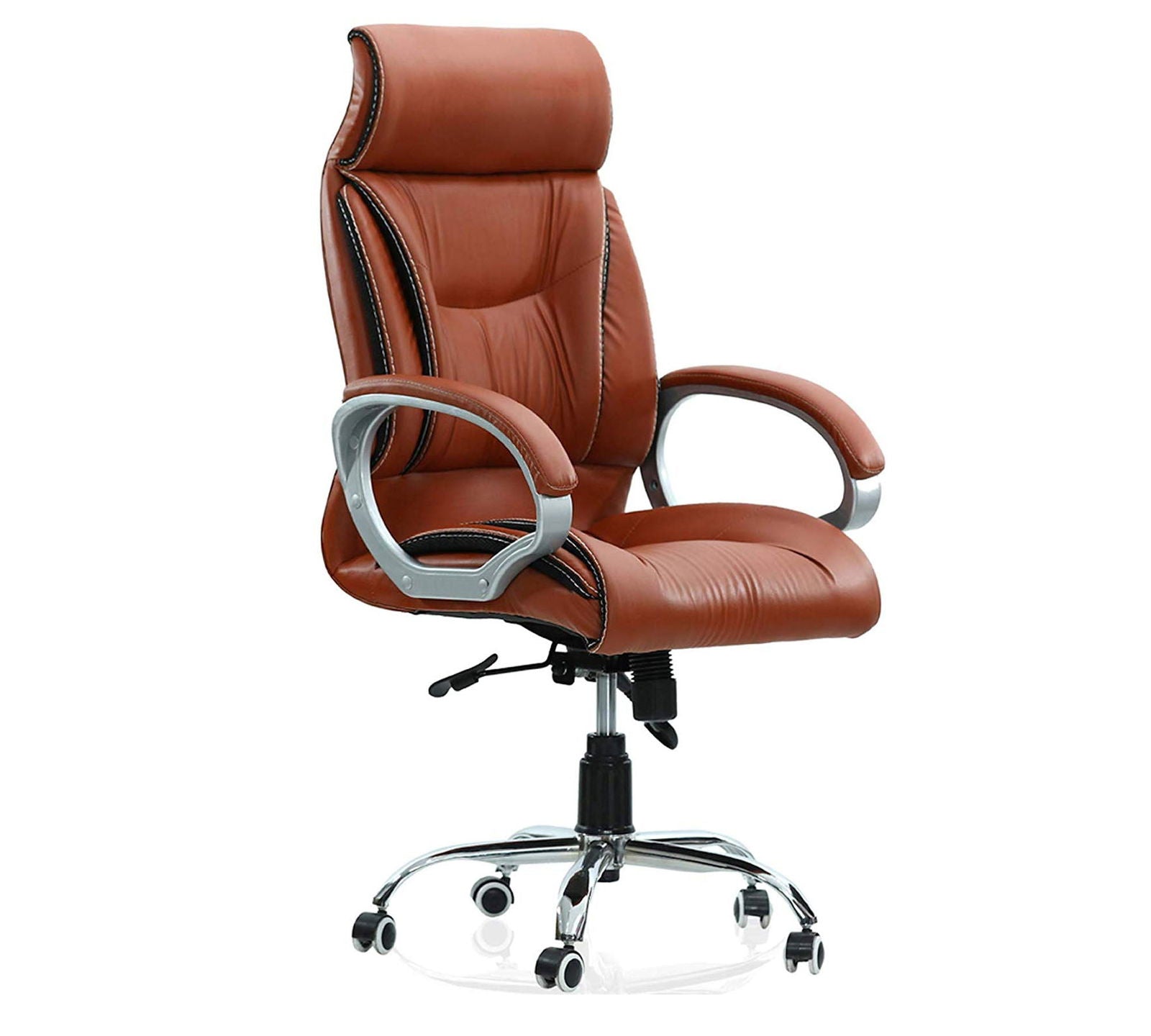 High Back Director Office Chair with Chrome Base -