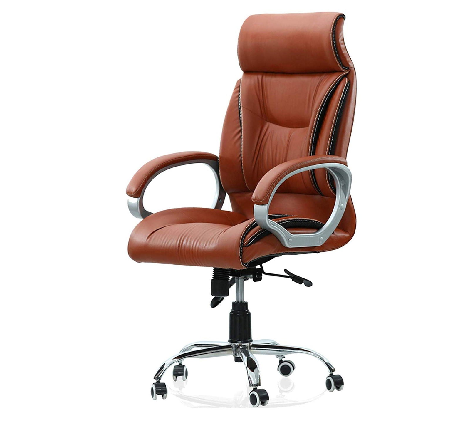 High Back Director Office Chair with Chrome Base -