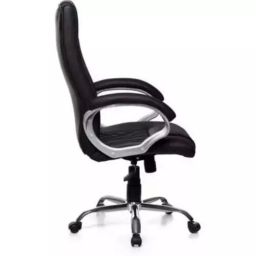 High Back Director Office Chair with Chrome Base -
