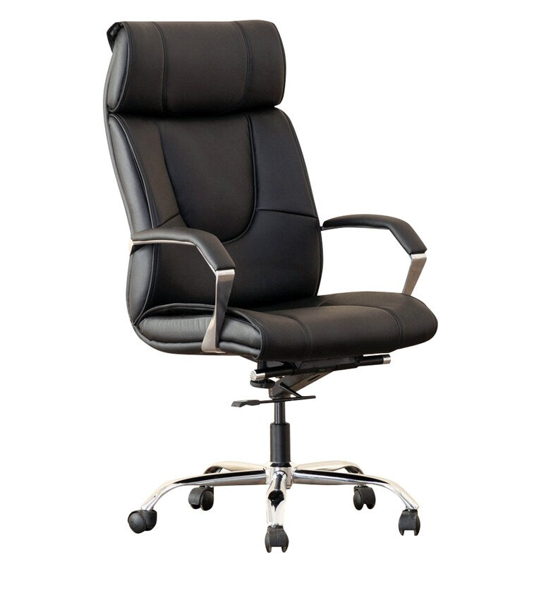 High Back Director Office Chair with Chrome Base -