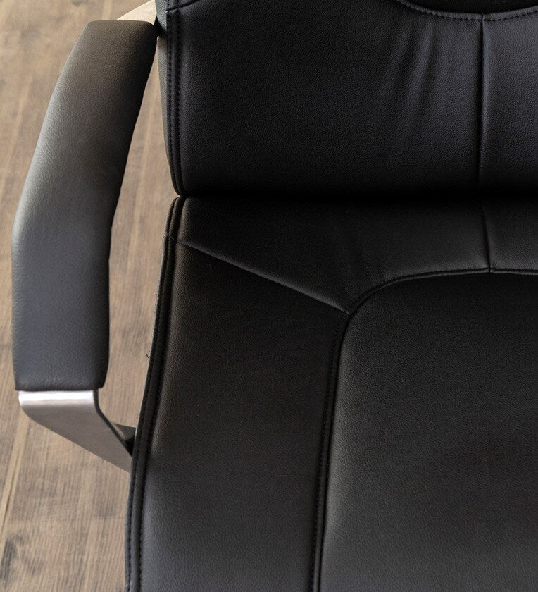 High Back Director Office Chair with Chrome Base -