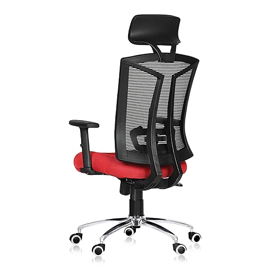 High Back Director Office Chair with Chrome Base -
