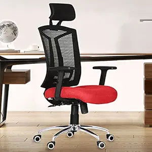 High Back Director Office Chair with Chrome Base -